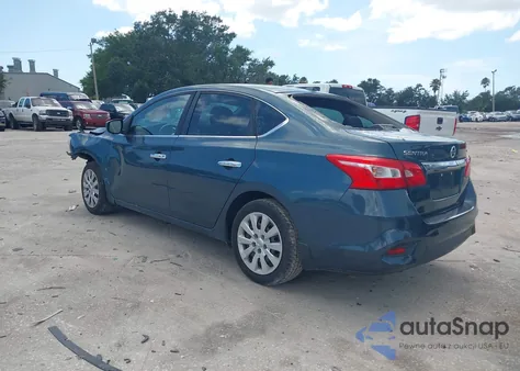 2016 Nissan Sentra Sv из США, поврежденный, VIN 3N1AB7AP3GY276923